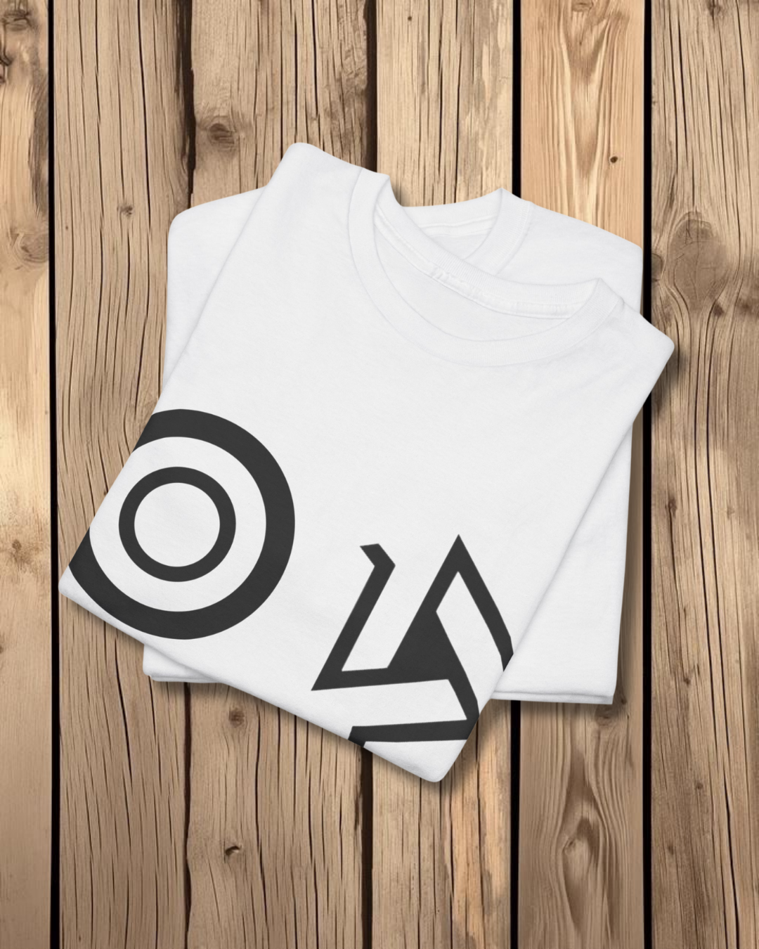 Minimal Symbol Graphic T-Shirt