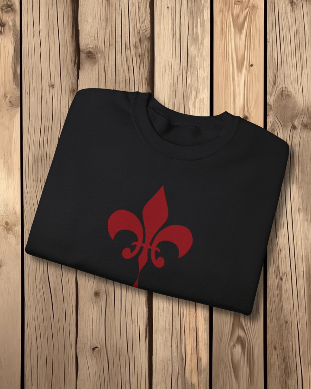 “Always & Forever” Fleur-de-Lis Crewneck Sweatshirt