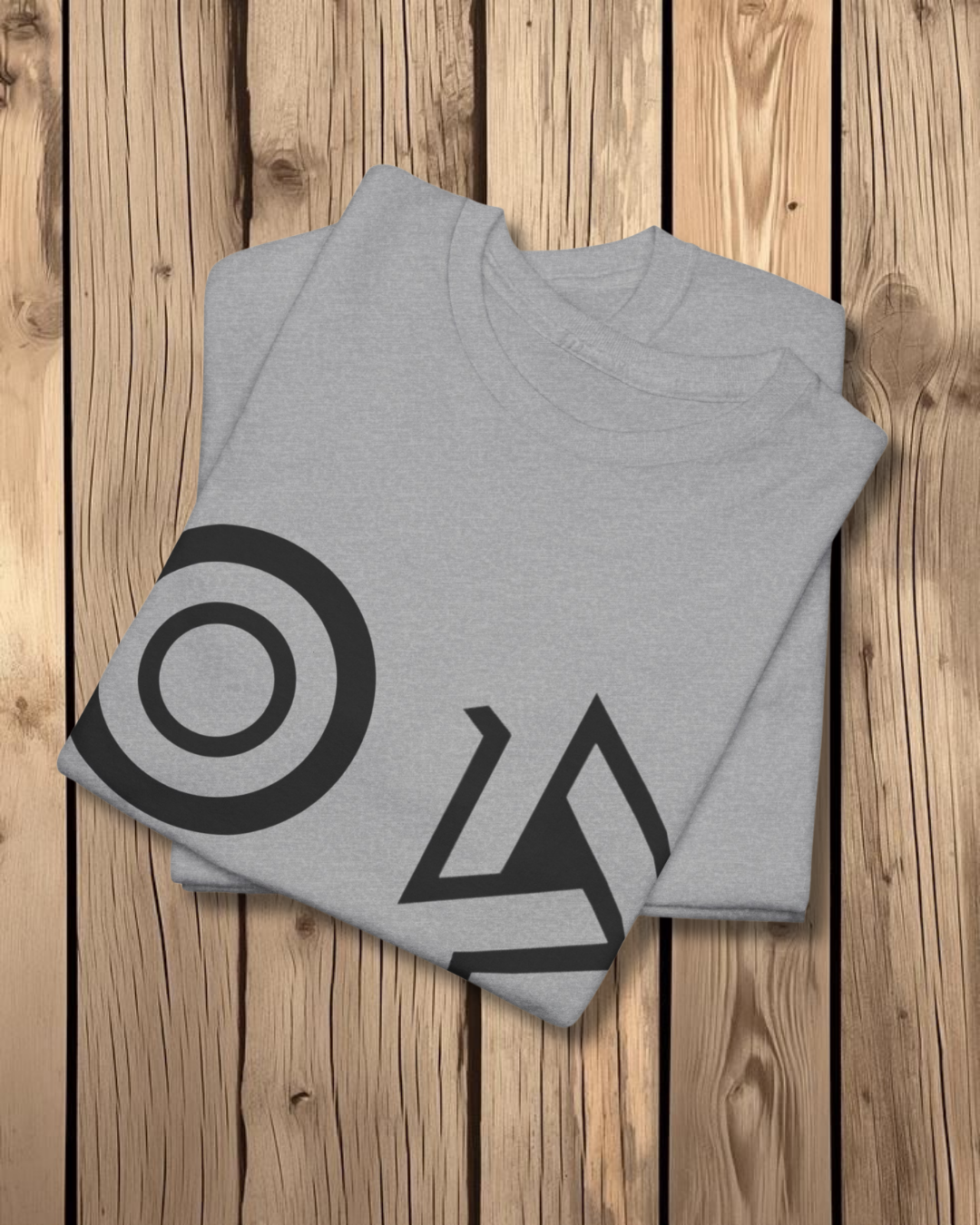 Minimal Symbol Graphic T-Shirt