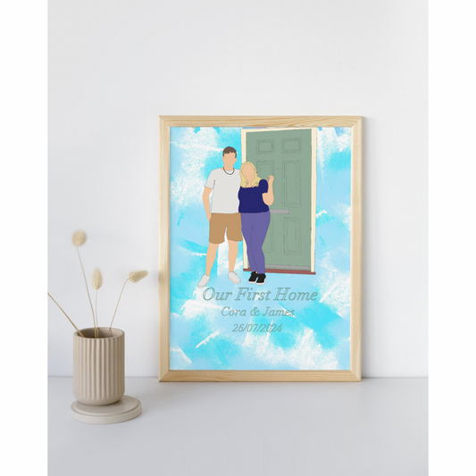 Custom print personalised wall art – made to order home decor gift for any occasion | Crafted Prints UK