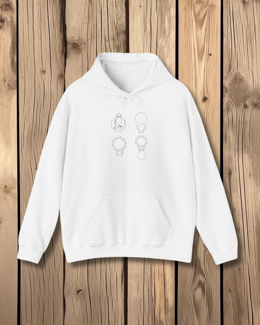 TVD Inspired Symbols Hoodie