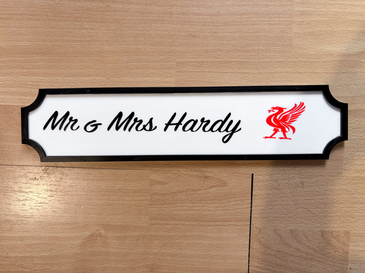 Personalised Wedding Name Sign