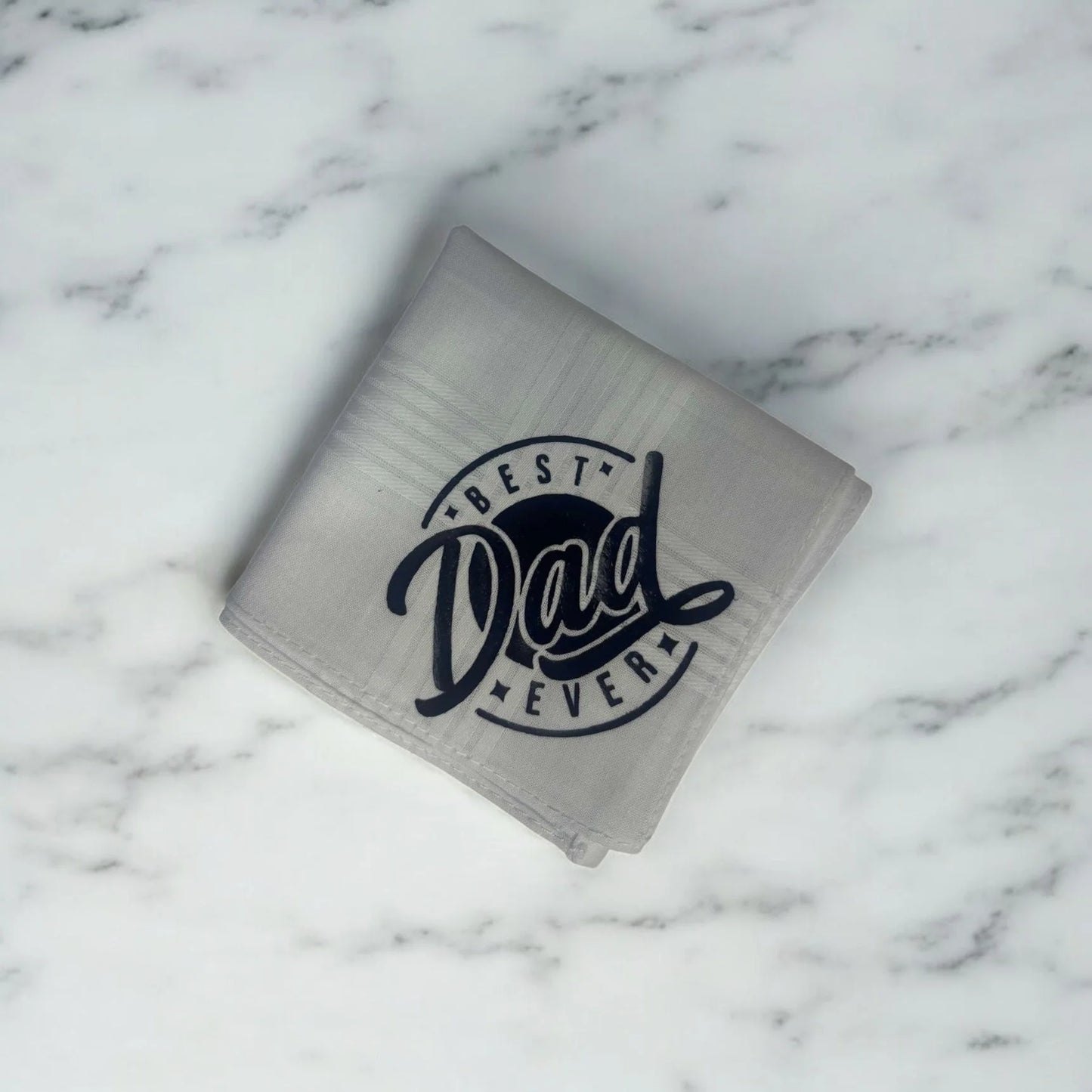 🧼 “Best Dad Ever” Handkerchief