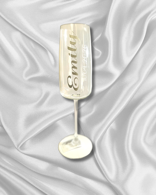 🥂 Personalised Champagne Flutes