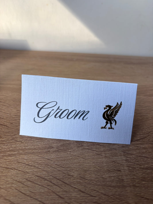 Personalised Wedding Place Cards